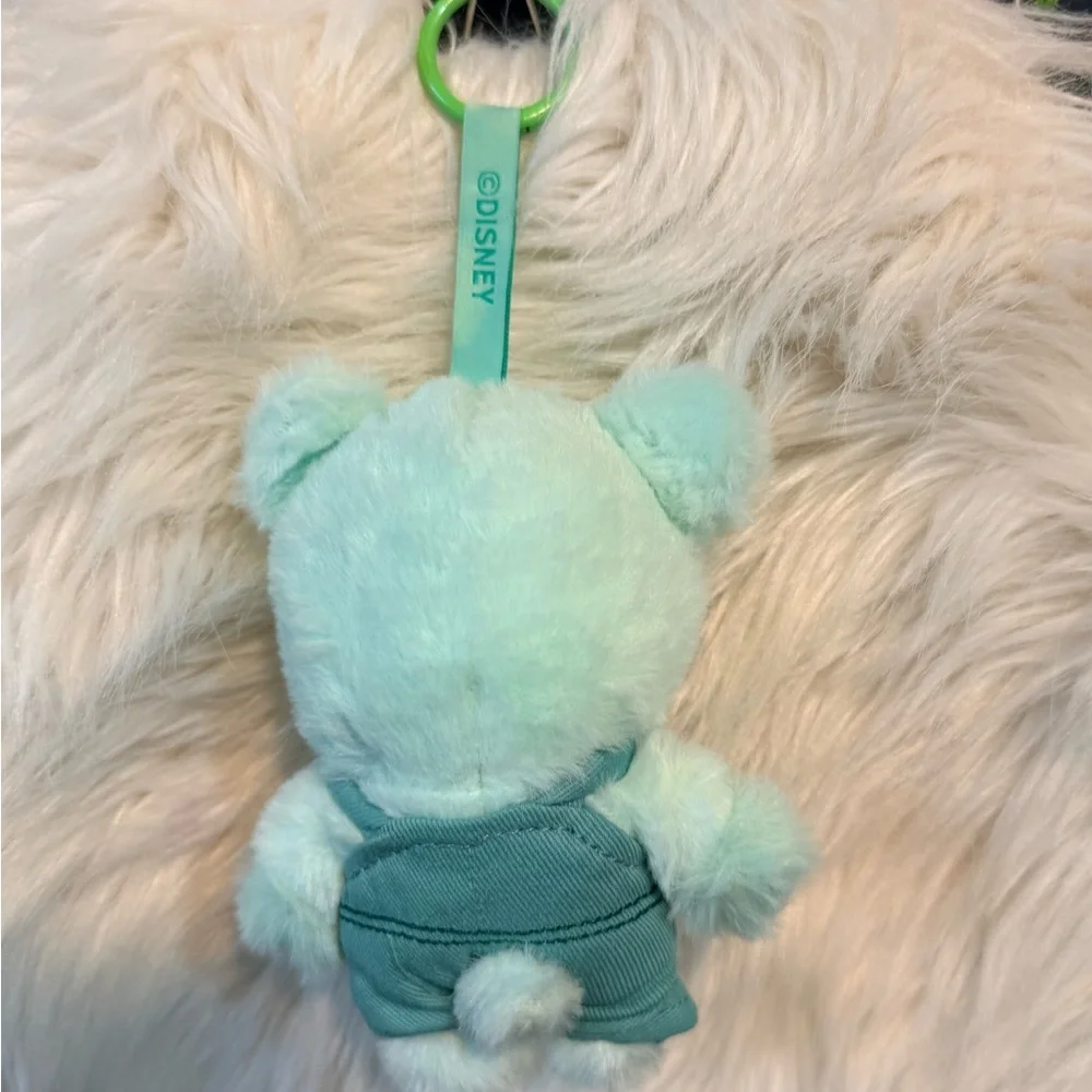 Green MINISO Disney Winnie The Pooh Candy Series 1 Plush Keychain Toy